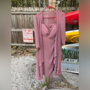 Azazie mother of the bride dress in amethyst